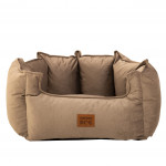 Pelech Golden Dog - Crown LUX M 52 x 45 x 32cm - Capuccino